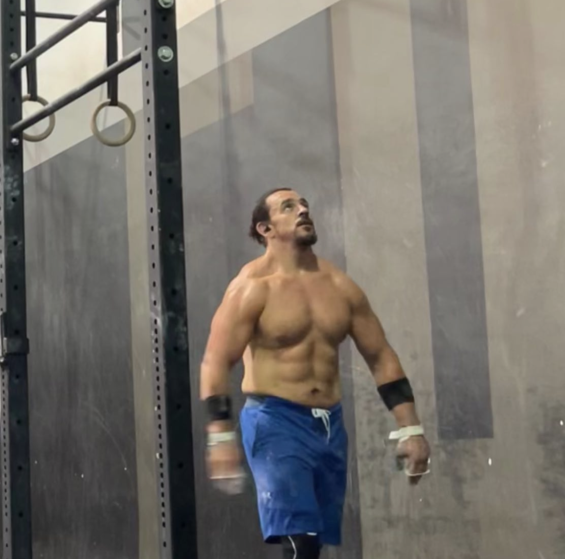 Male Crossfit masters with improved body composition after macro coaching