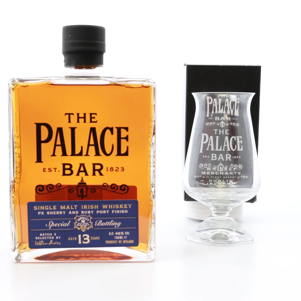 The PALACE 15年　ウィスキー2本セット Dublins Premier Whiskey Bar Single Malt Dunvilles Whiskey — The