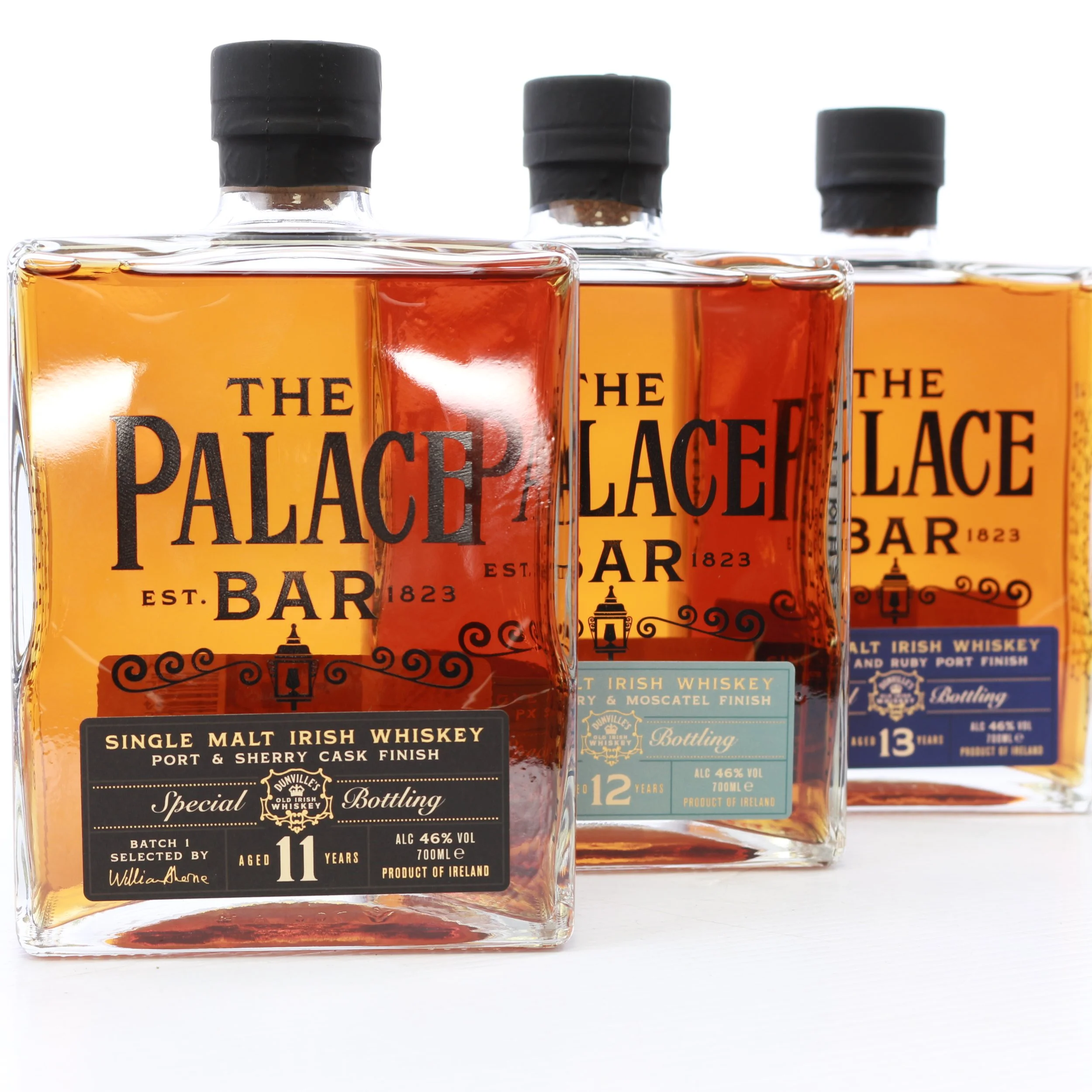 The Trinity, 11, 12, 13, Year old Single Malts