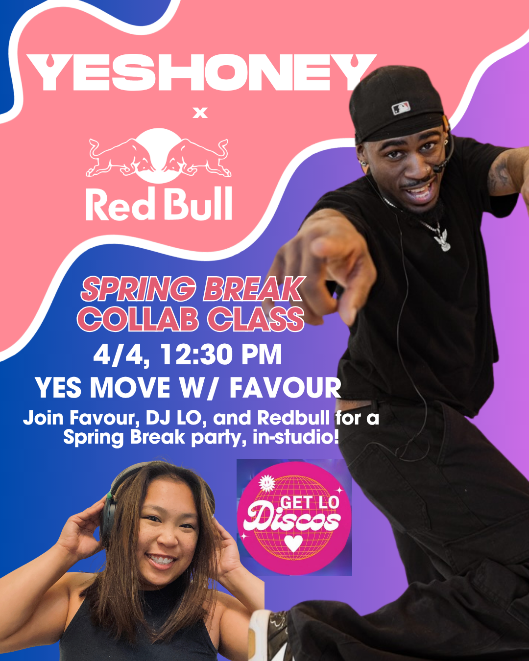 Spring Break Dance Party at YES HONEY Studio!