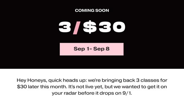 Hey, your favorite deal is coming back!