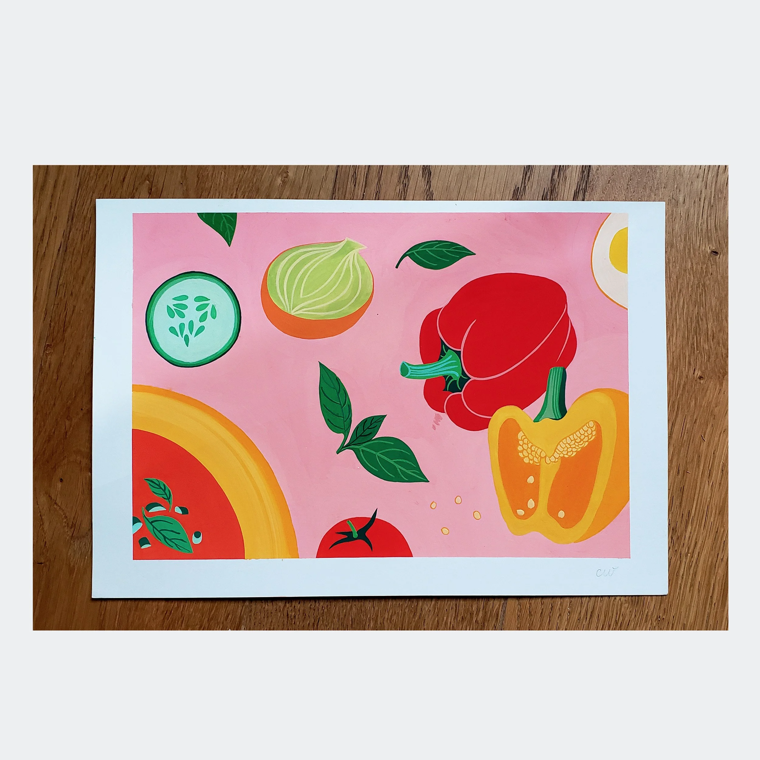 Original Painting — Gaspacho