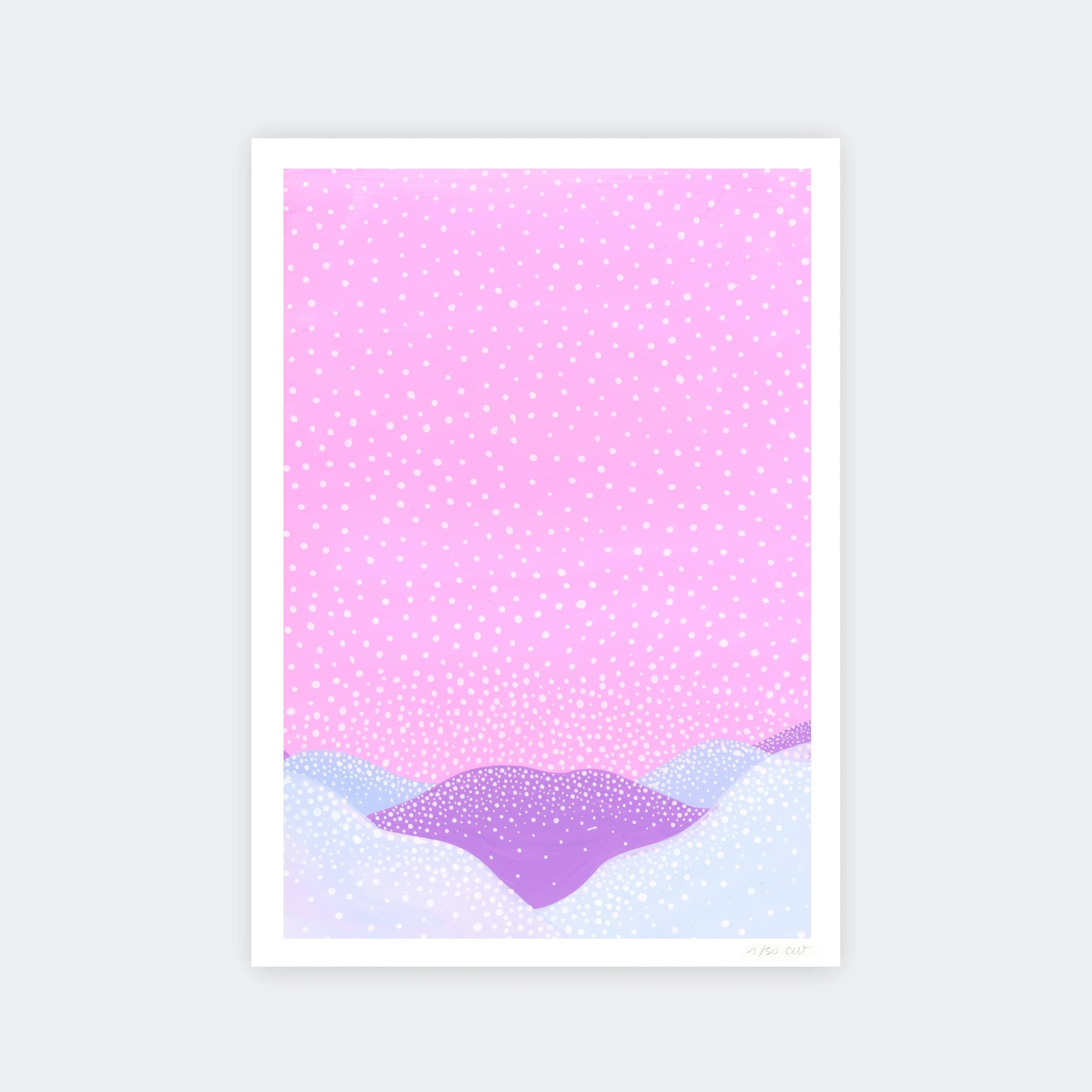 Fine Art Print — Pink Snow