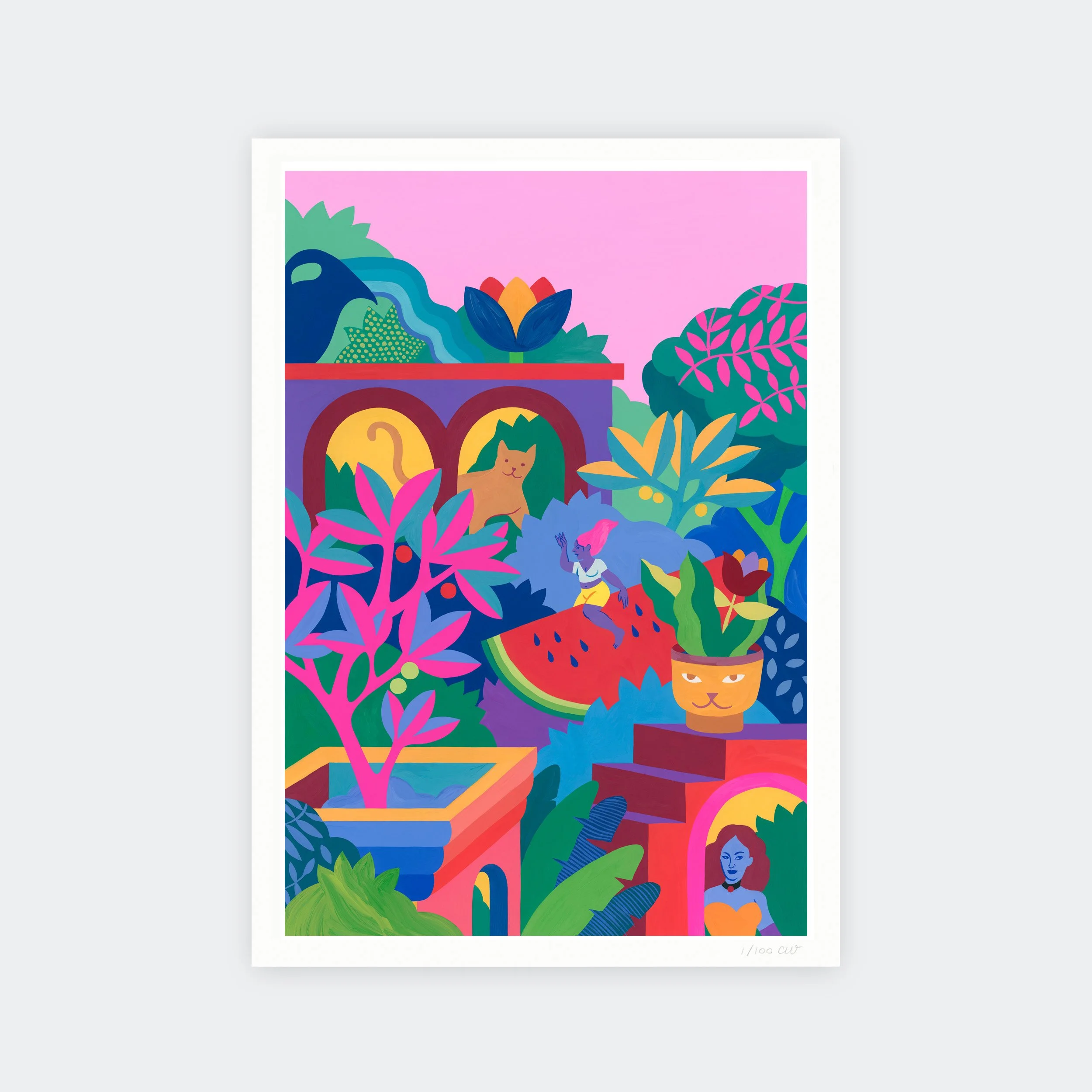 Fine Art Print — Pasteque Party