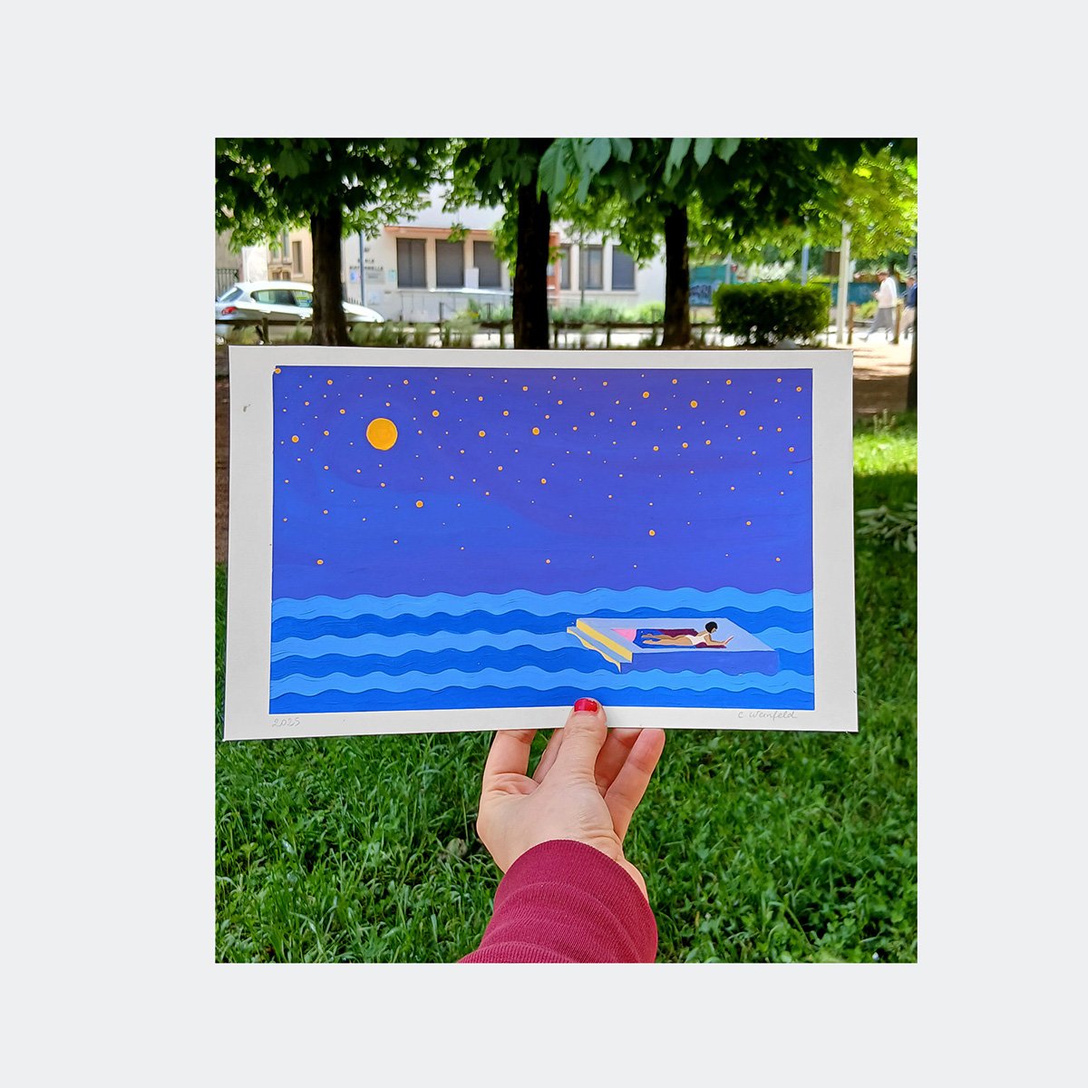 Original Painting : Plateforme