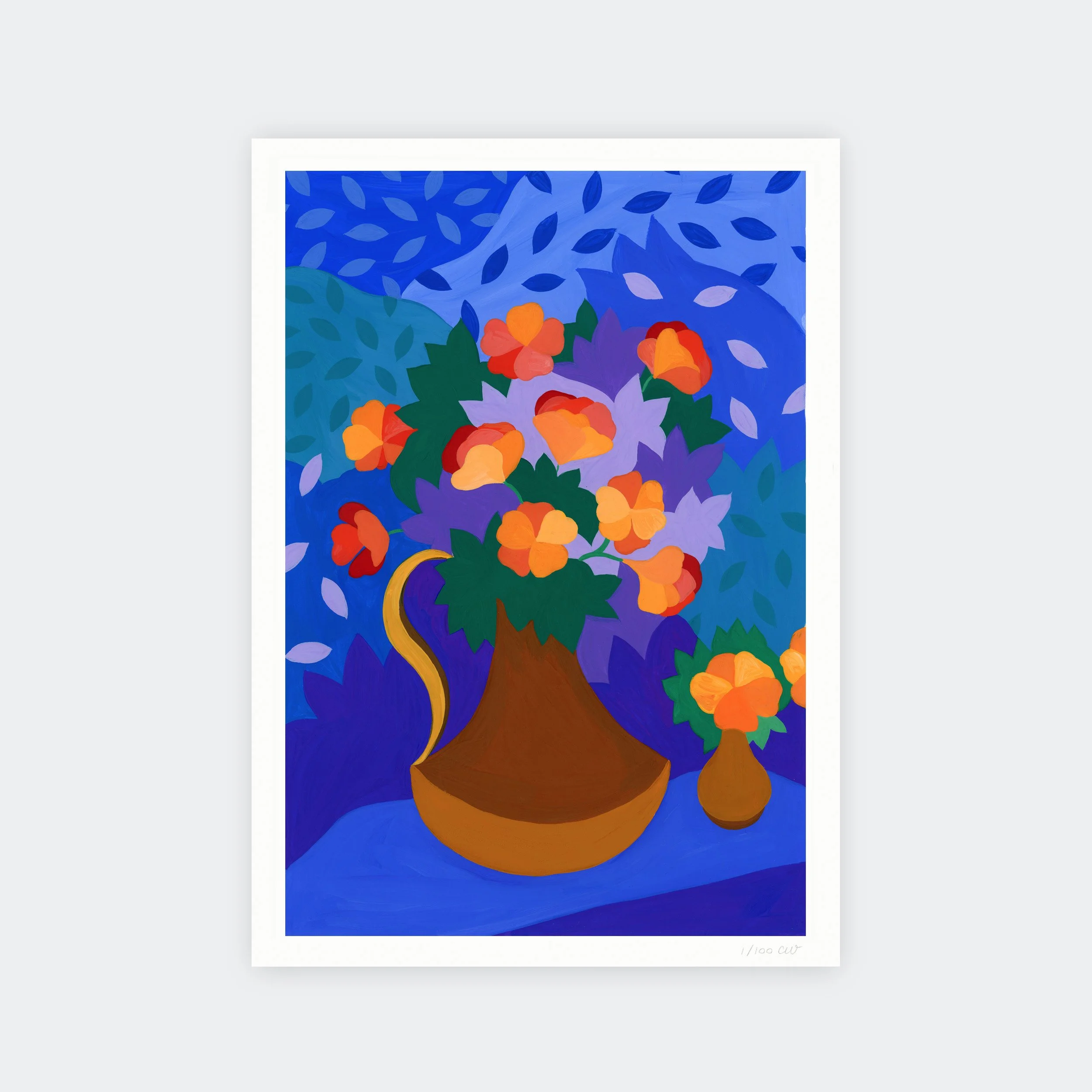 Fine Art Print — Fleurs Oranges