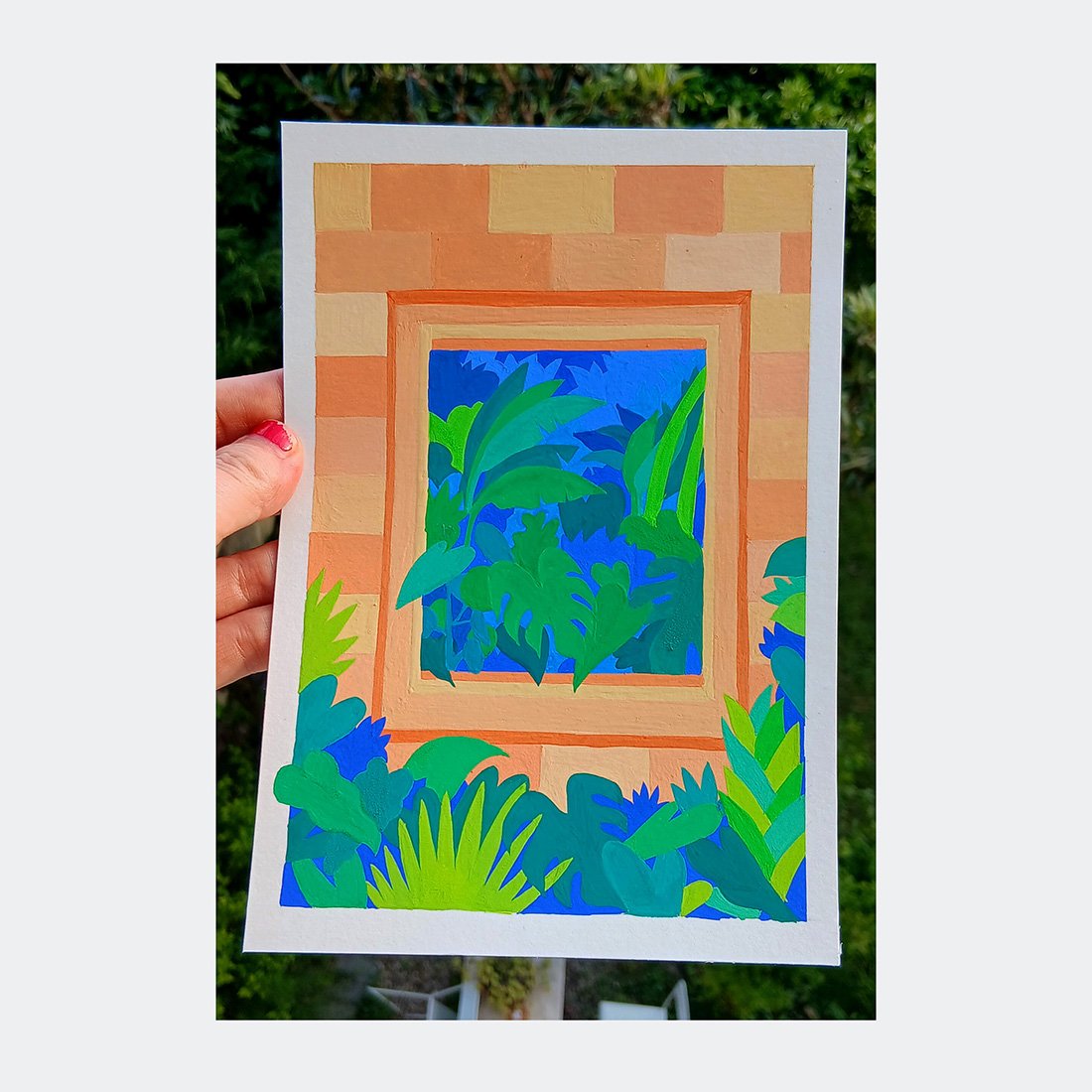 Original Painting : Fenêtre