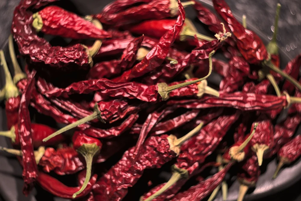 dried peppers