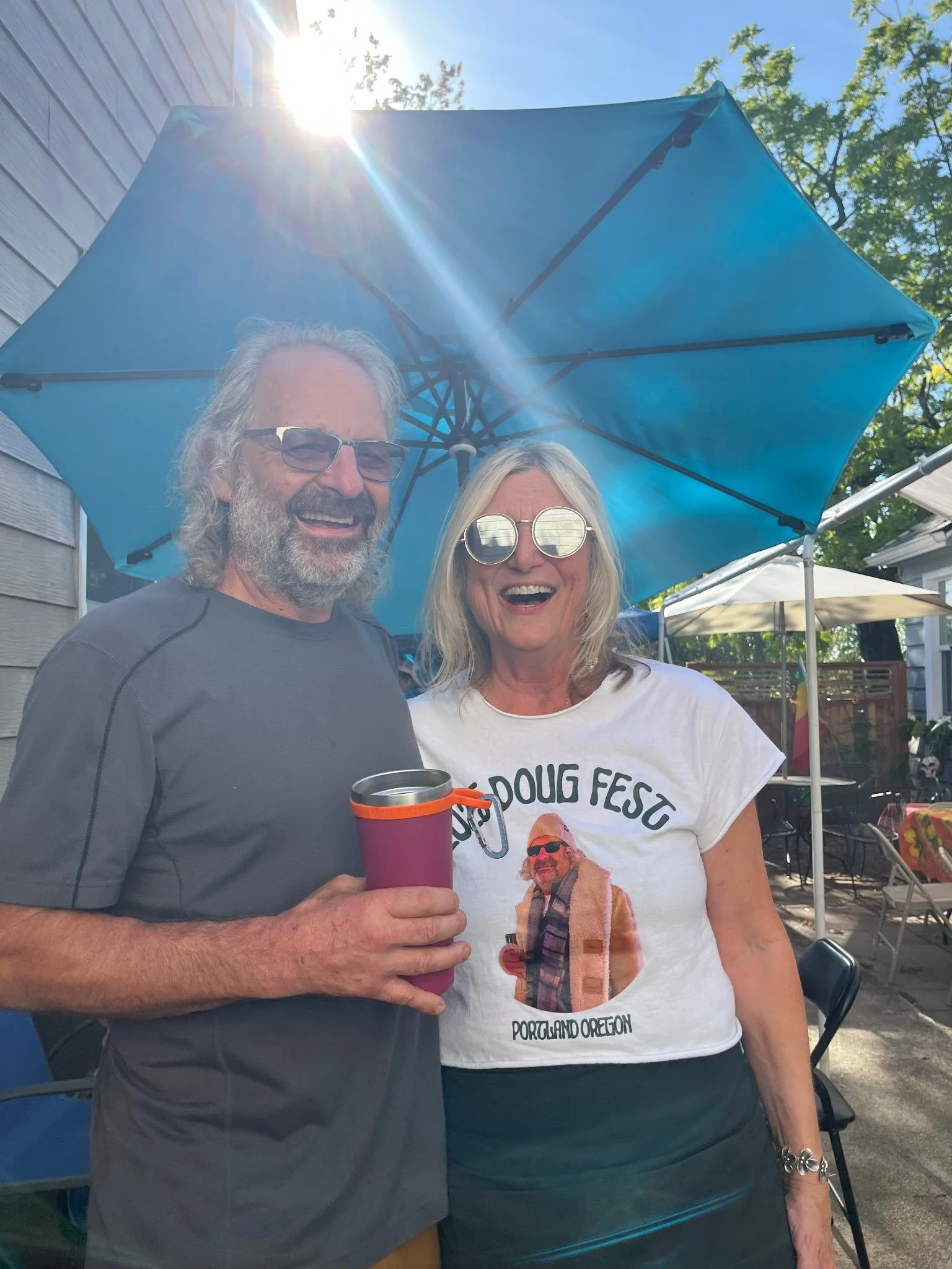 Doug Saulter and Liz Robbins keep the dance going