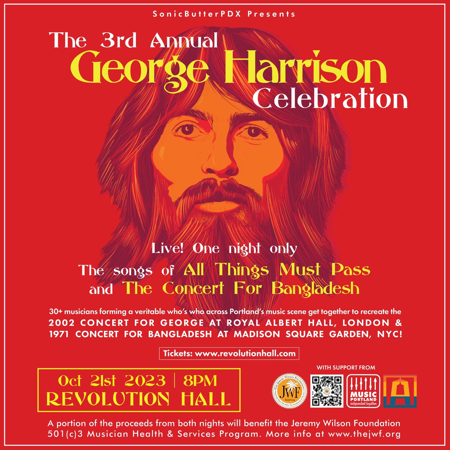 The 3rd Annual George Harrison Celebration at Revolution Hall — The ...