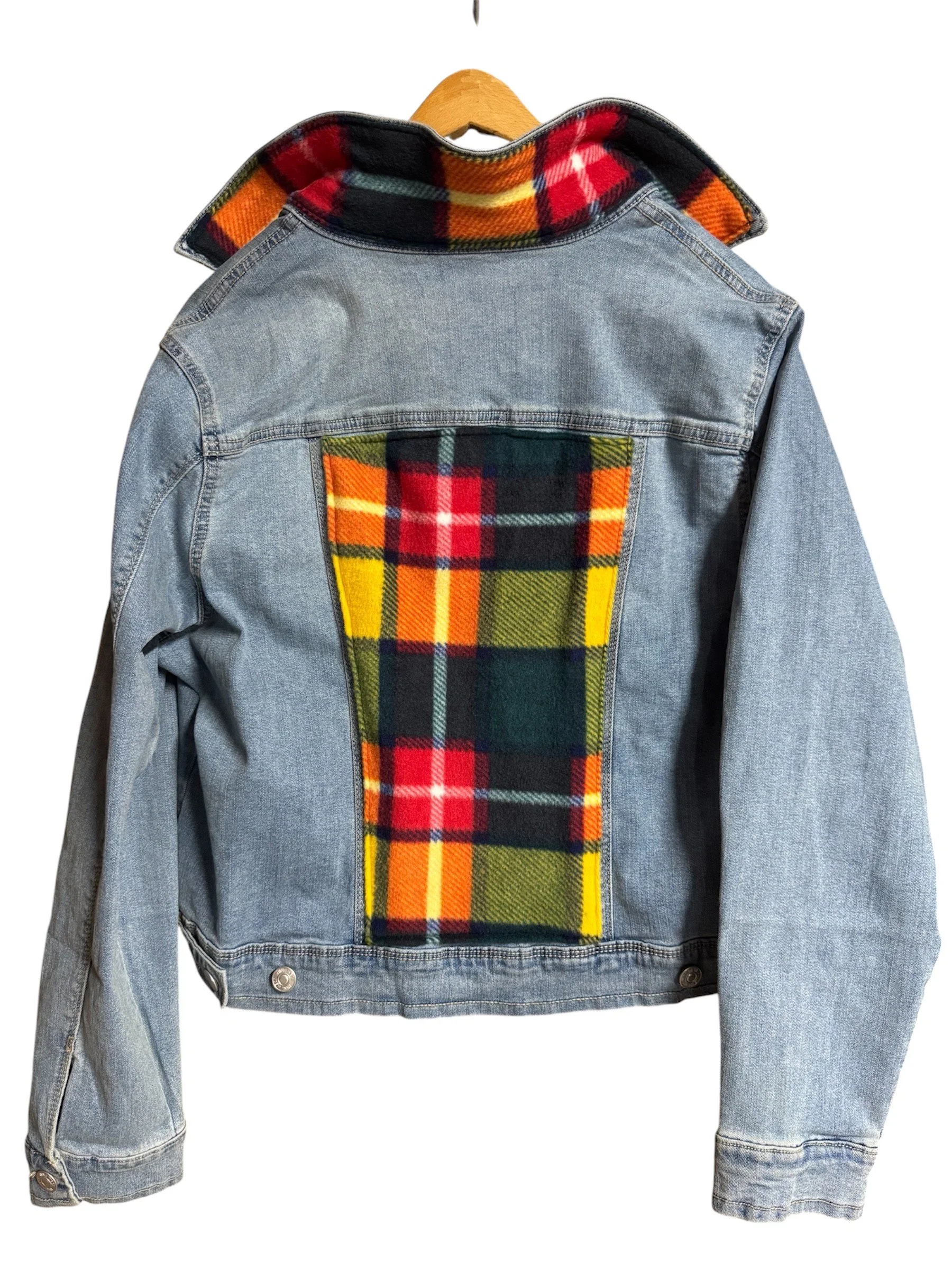Fall Foliage Nine West Denim Jacket - EXTRA LARGE
