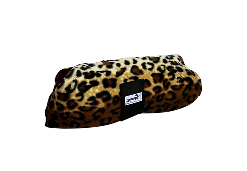 Leopard Fleece Dog Coat — Snugpups | Handmade Dog Coats