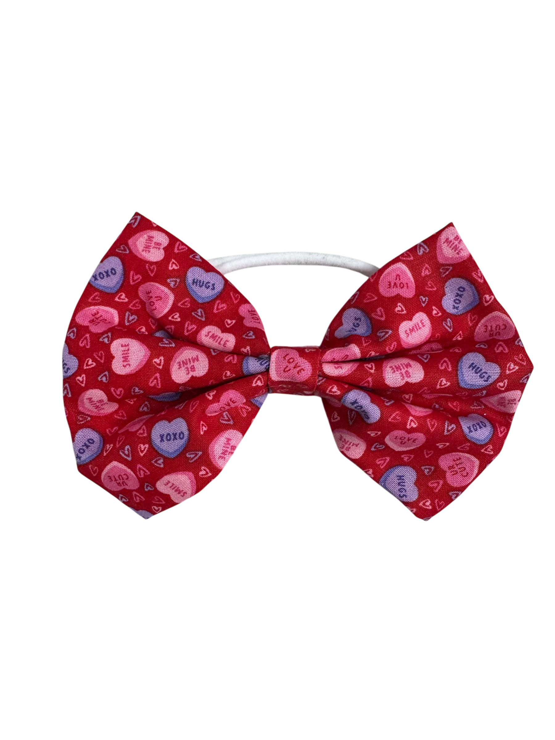 Candy Hearts Dog bow Tie.png