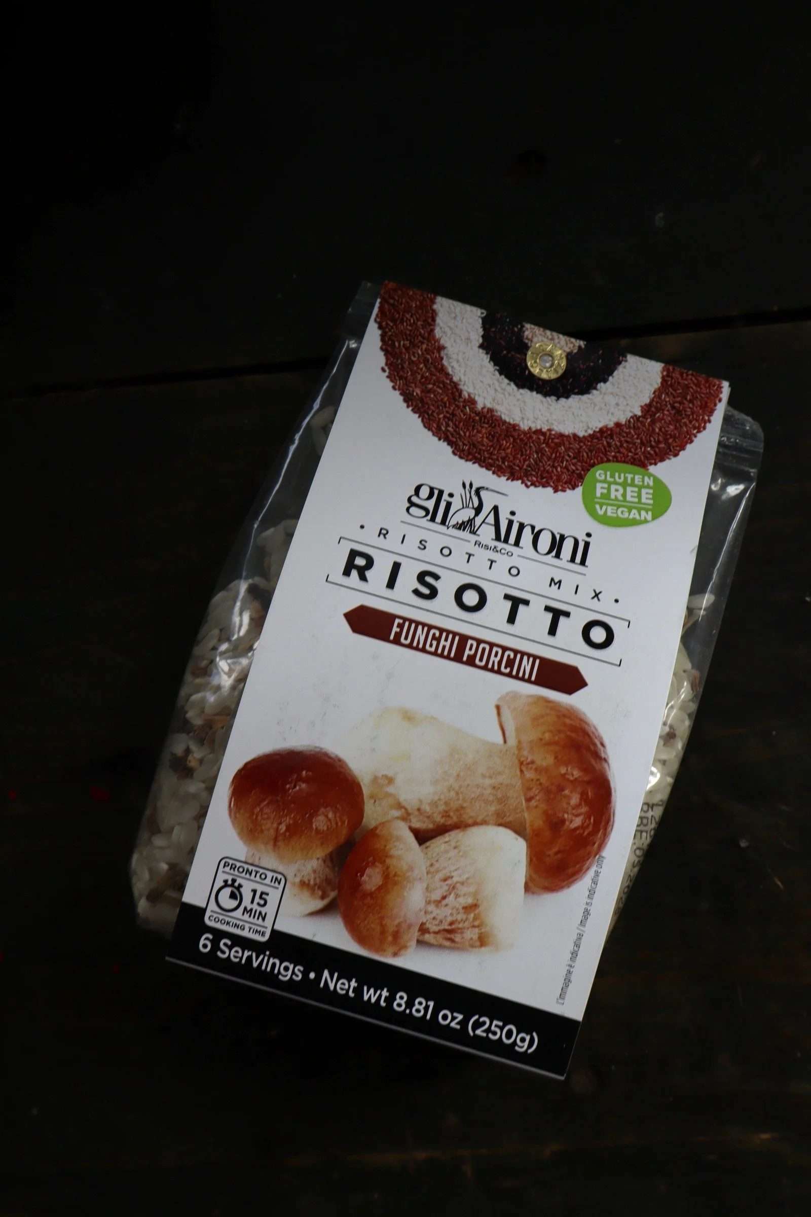 Gli Aironi Risotto Funghi Poircini