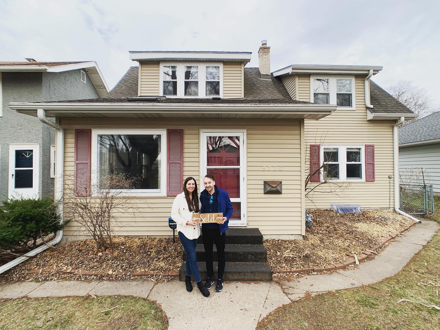 SOLD! 

Can&rsquo;t wait to make this house into a home with @michelle_mathison__ 

Big thanks to @twincities.realtor for his transparency and for making this process as smooth as possible for us! Highly recommend.