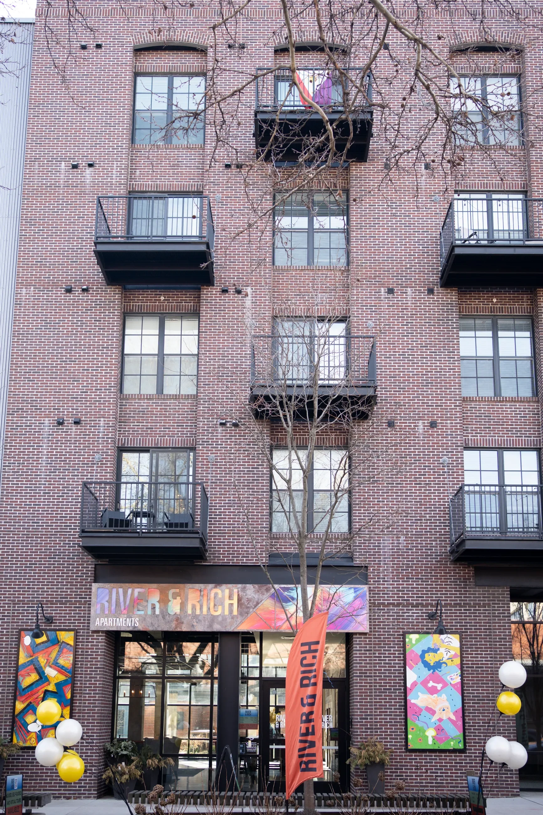 River and Rich, designed by architect, Warren Bath in work with Sullivan Bruck Architects
