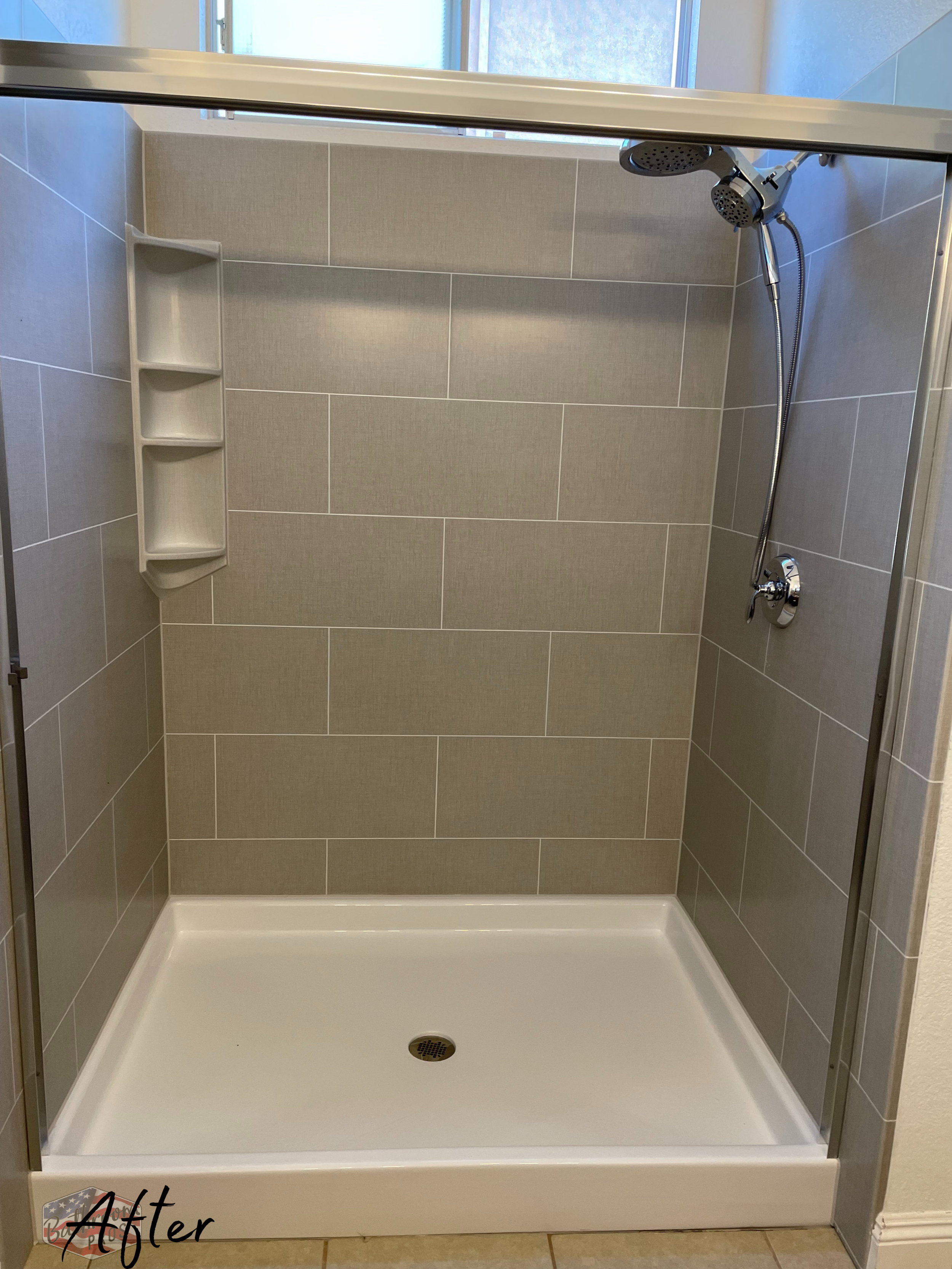 Acrylic: Basket Weave in Roman Block