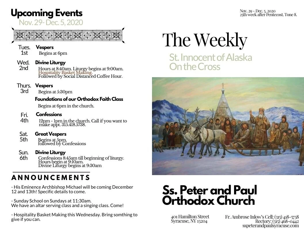 The Weekly 11-29-2020