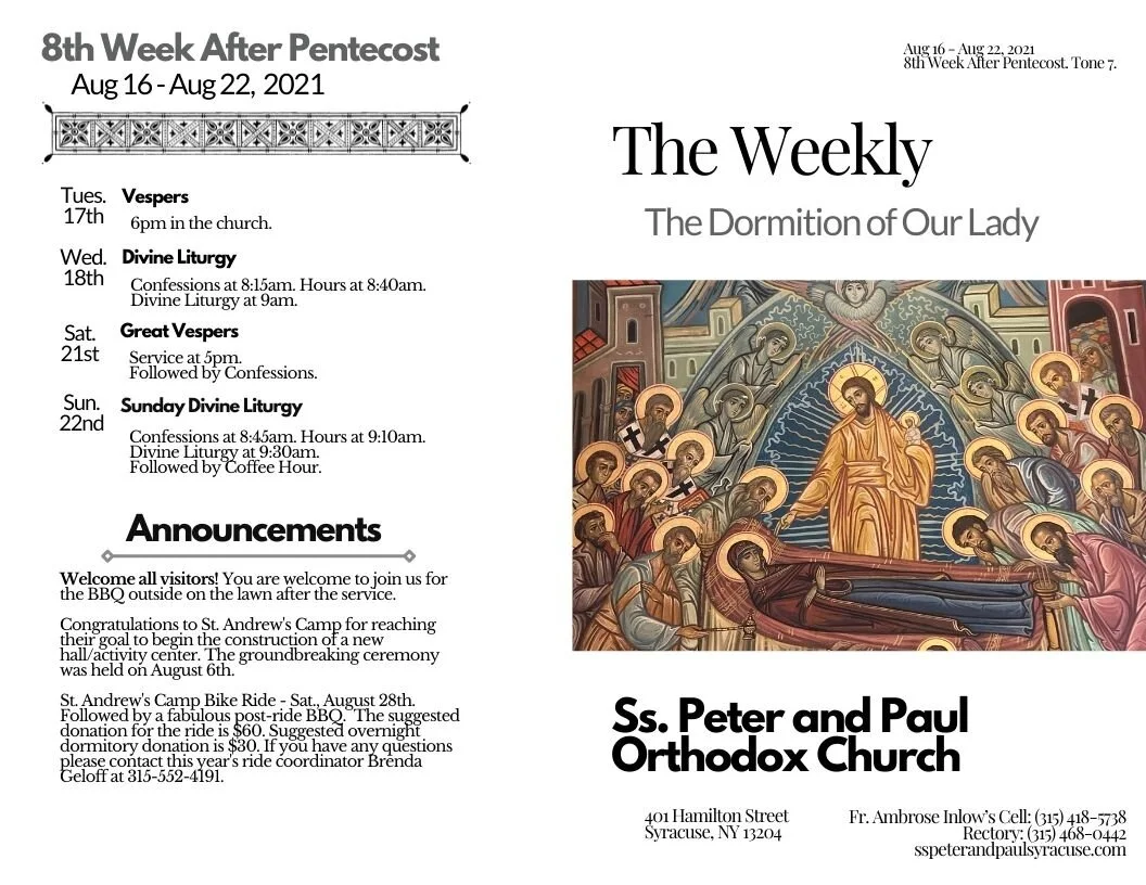 The Weekly 08-15-2021