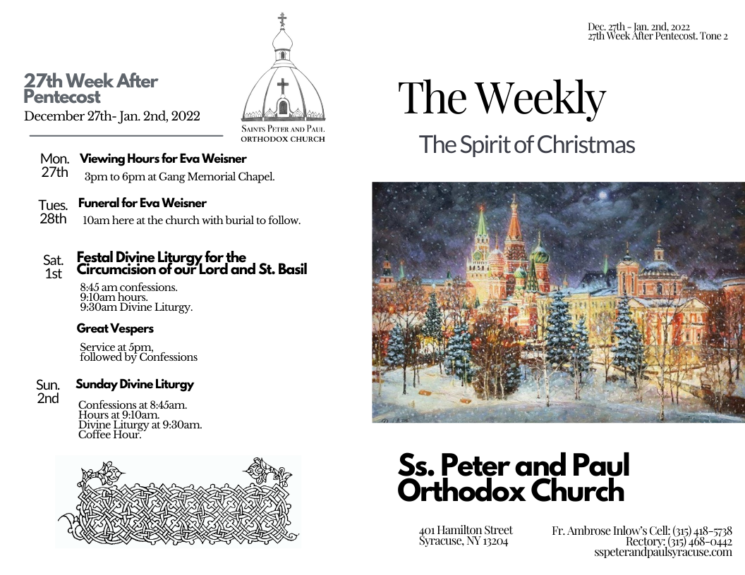 The Weekly 12-26-2021