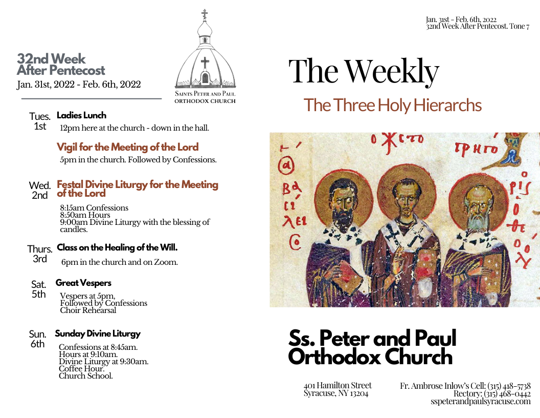 The Weekly 01-30-2022