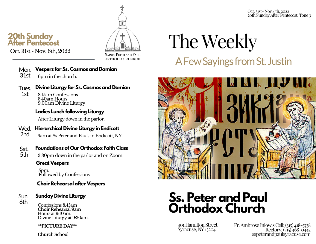 The Weekly 10-30-2022