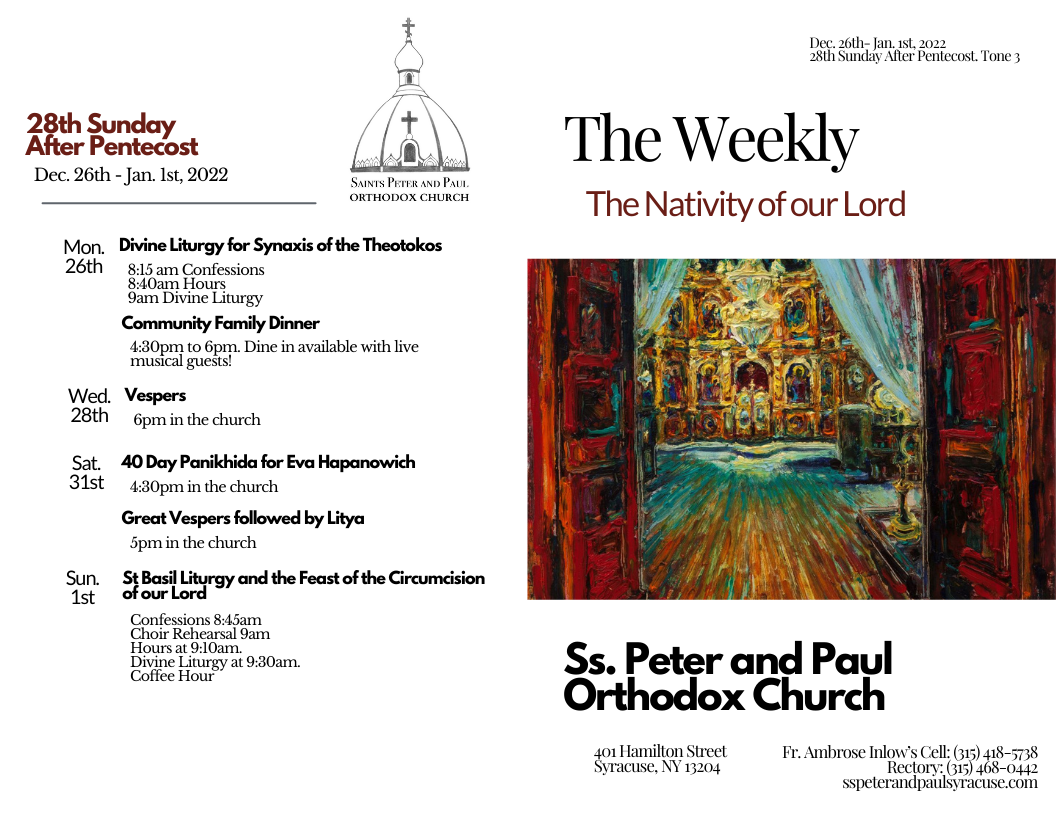 The Weekly 12-25-2022