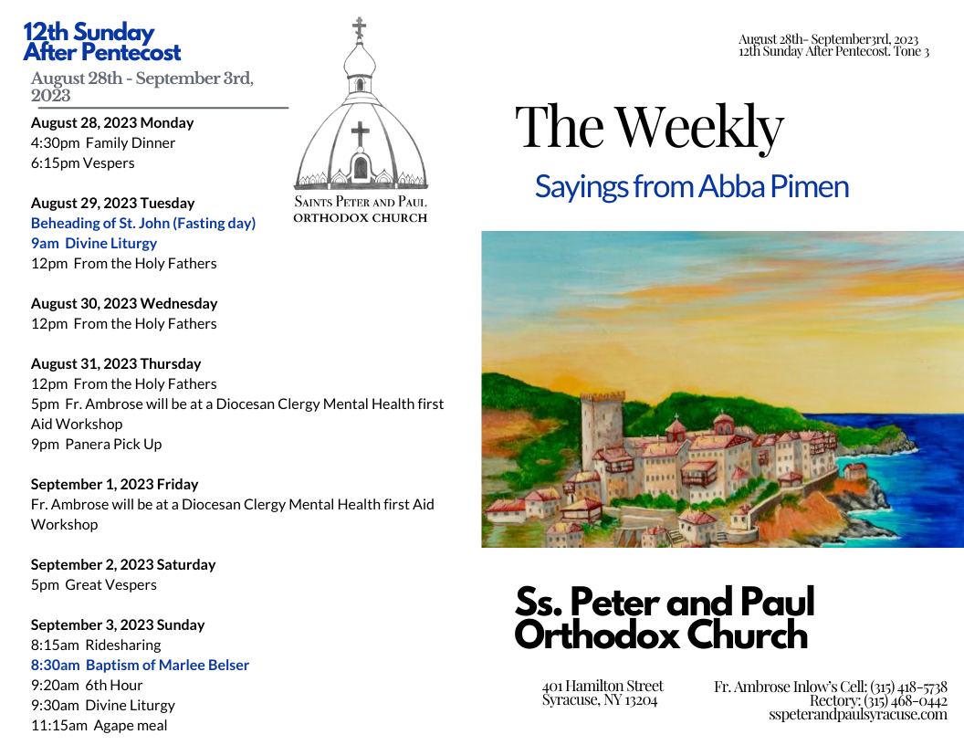 The Weekly 08-27-2023