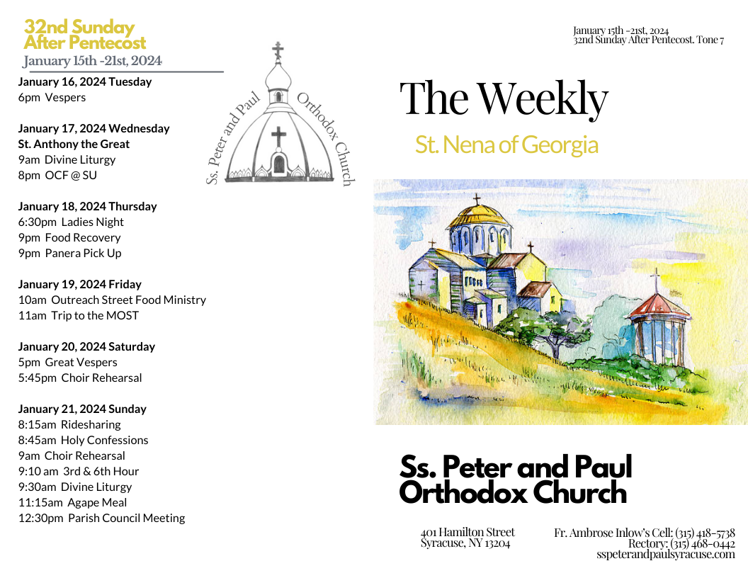 The Weekly 01-14-2024