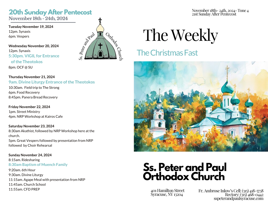 The Weekly 11-17-2024