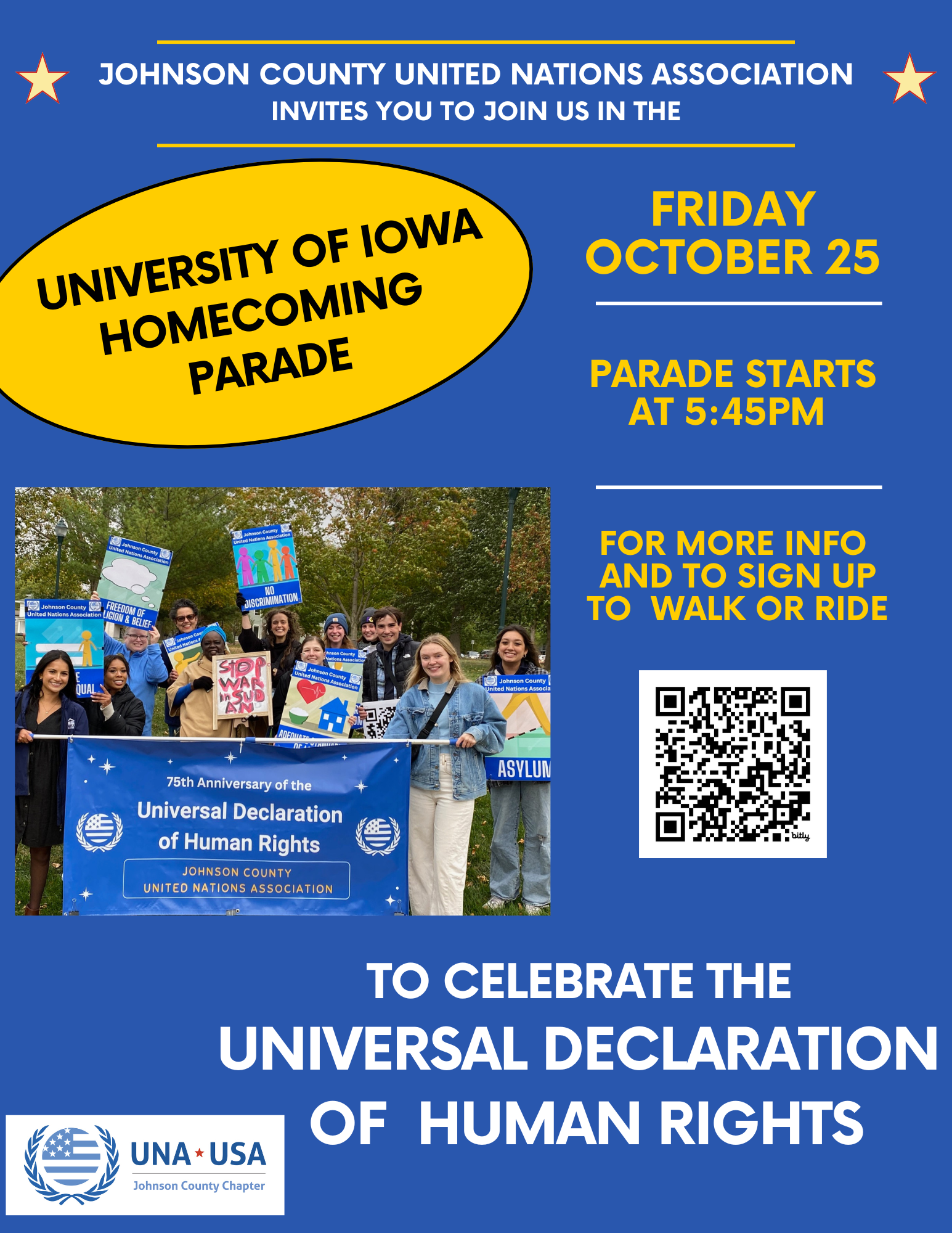 “The University of Iowa Parade to Celebrate the Universal