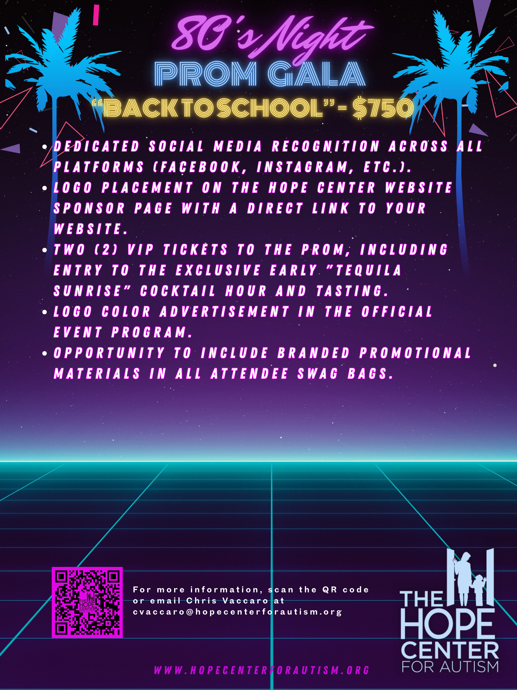 "Back to School" Sponsor