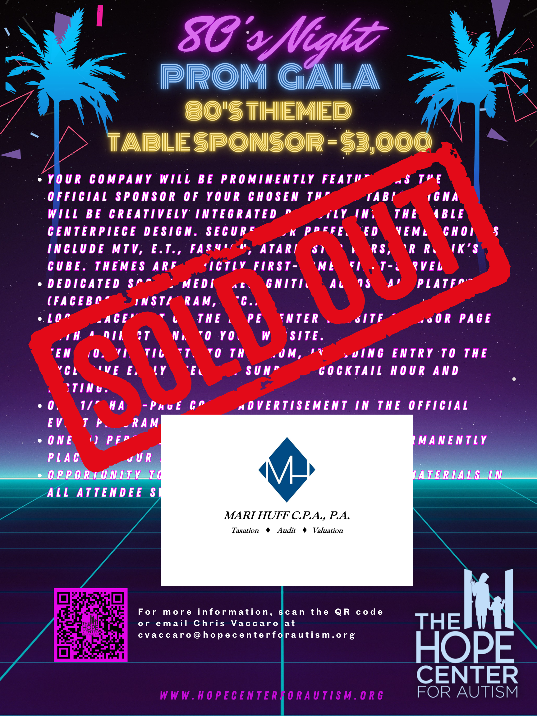 80's Themed Table Sponsor - E.T. THEME