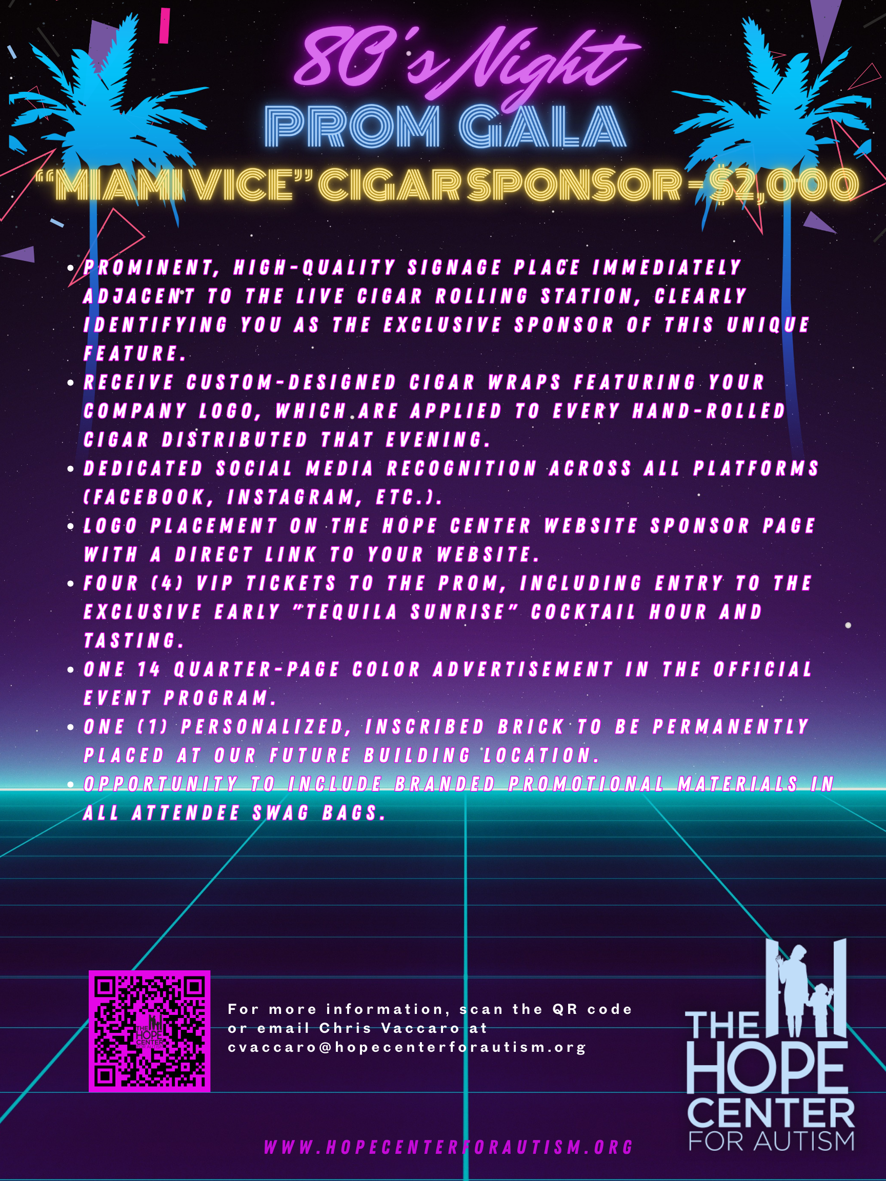 "Miami Vice" Cigar Sponsor