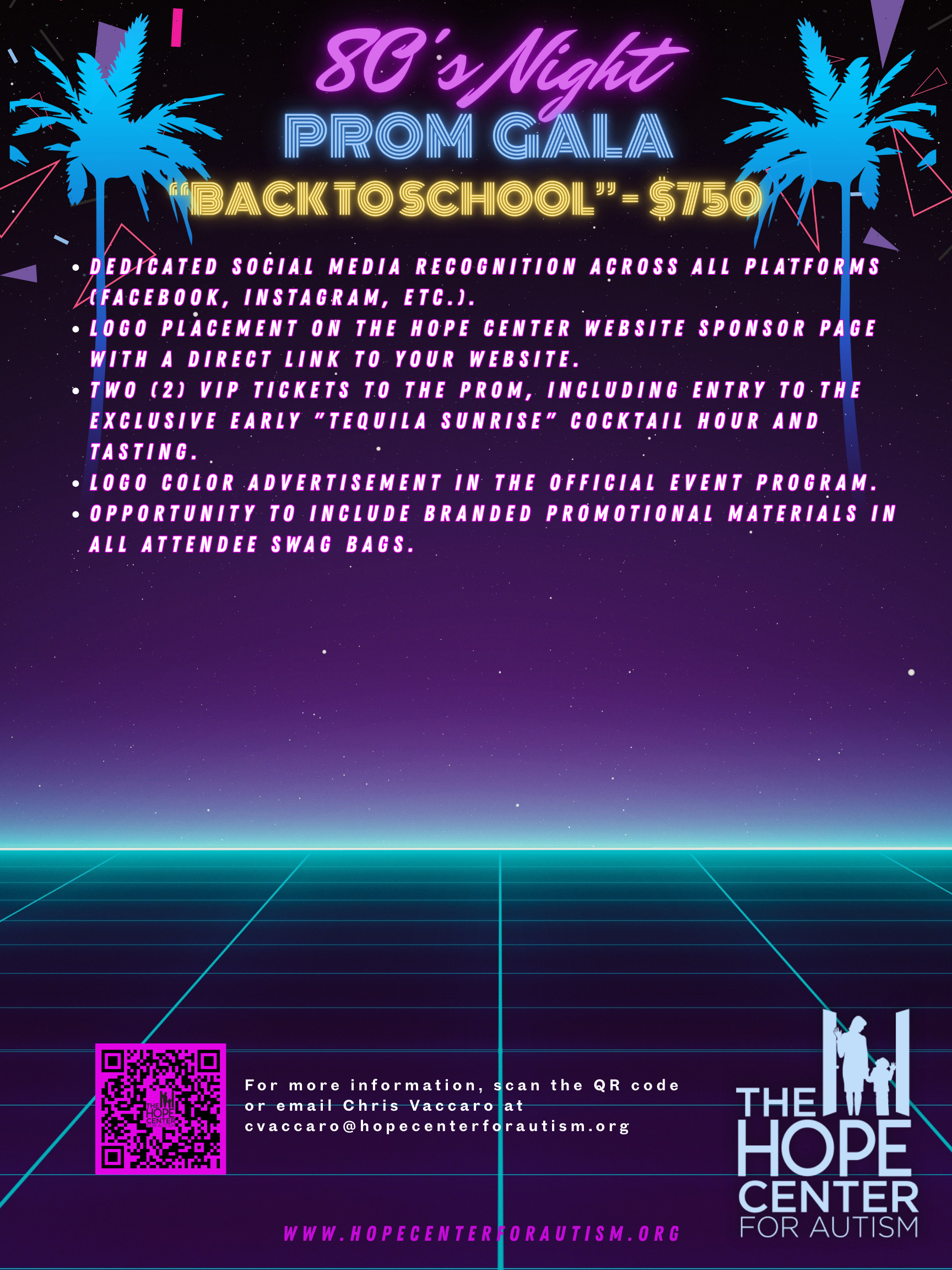 "Back to School" Sponsor