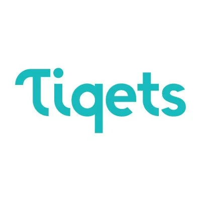 The word "Tiqets" written in teal font on a white background.