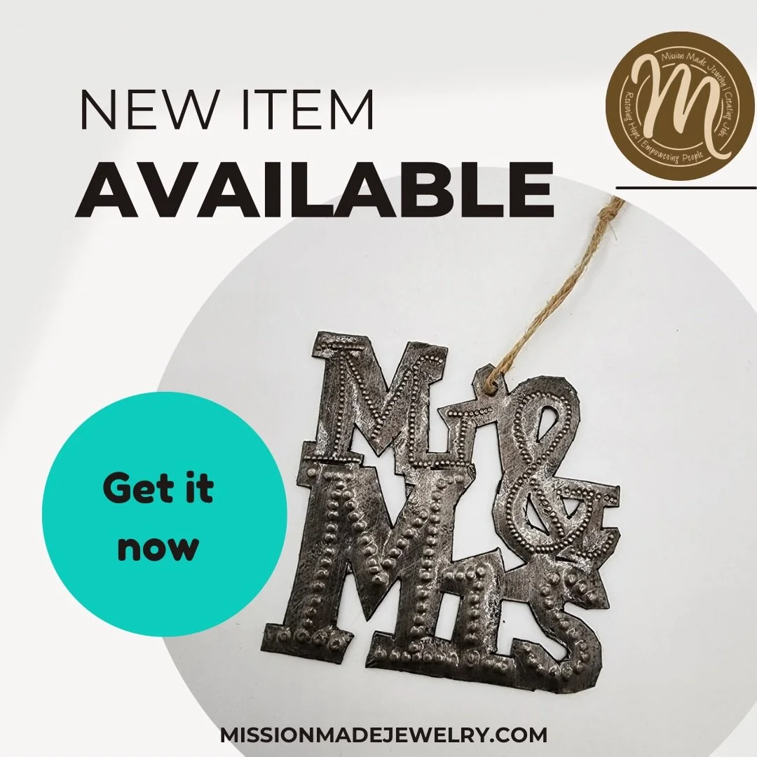 Available for purchase on Saturday, November 29th at Wrightsville Beach Park. 

#haiti #mmj #missionmadejewelry