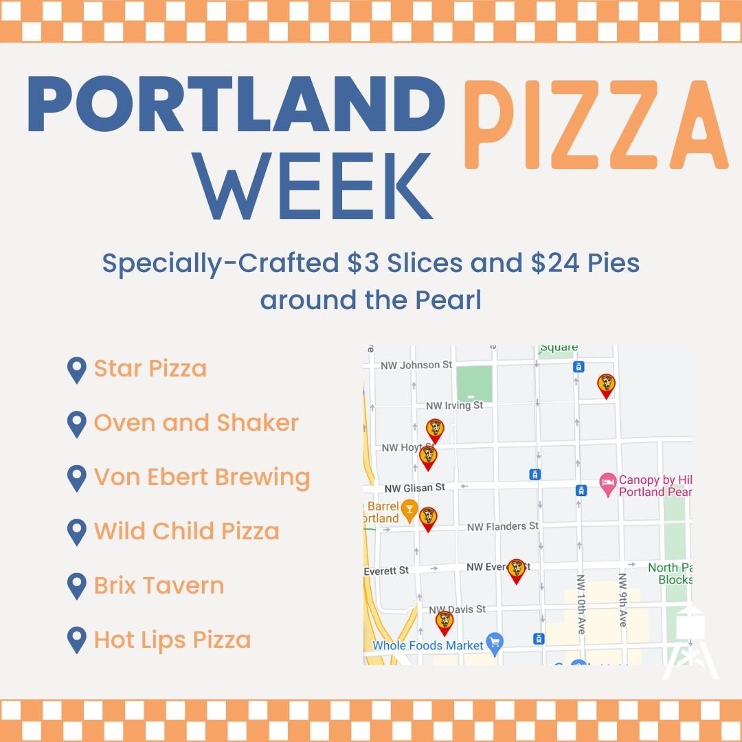Portland Pizza Week starts today through the 21st! Check out the Pearl's pizza spots participating in the event! 
#portlandpizzaweek #pearldistrictpizza #pearldistrict #pdxpizzaweek #pdx @pearldistrict.pdx
https://shha.re/lhAmB
