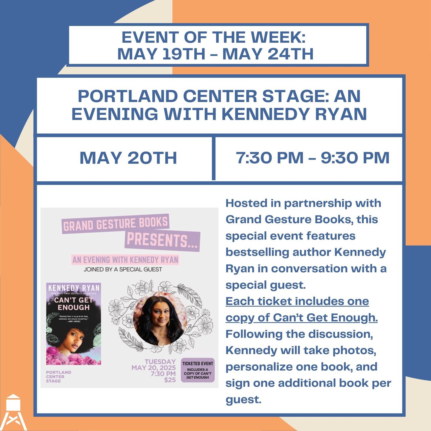 Join the Celebration of Kennedy Ryan and the Release of Can&rsquo;t Get Enough!

Celebrate bestselling author Kennedy Ryan and the release of her highly anticipated novel, Can&rsquo;t Get Enough, at this special event hosted in partnership with Grand