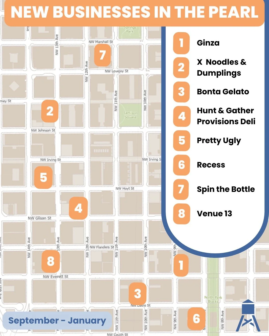 The Pearl District just keeps getting better! 🏙️ We are thrilled to welcome our newest neighbors to the map.

Whether you&rsquo;re craving a bowl of noodles, a scoop of Bonta Gelato, or a night out at Pretty Ugly, these 8 businesses are making the P