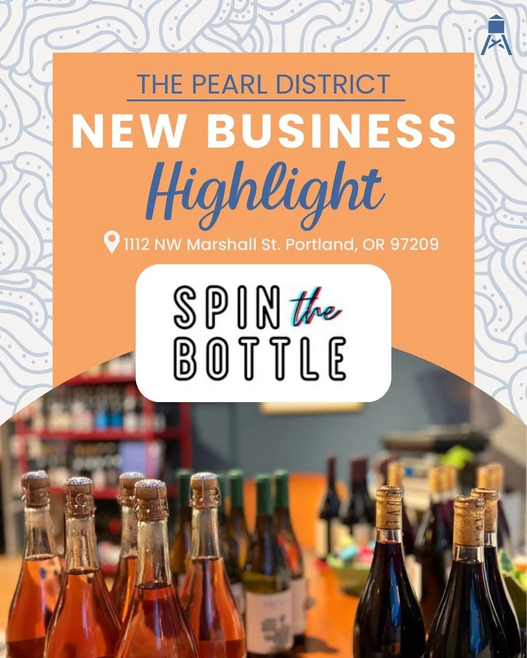 Your weekend plans just got an upgrade. 🥂

Next time you&rsquo;re strolling near Tanner Springs Park or Jamison Square, make sure to pop into Spin the Bottle. Tucked into the Streetcar Lofts, it&rsquo;s a beautifully curated space where organic wine