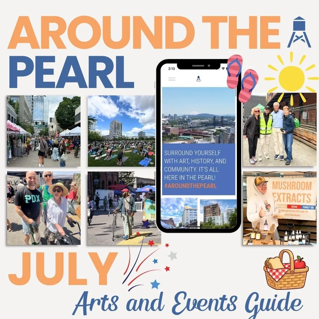 July in the Pearl District