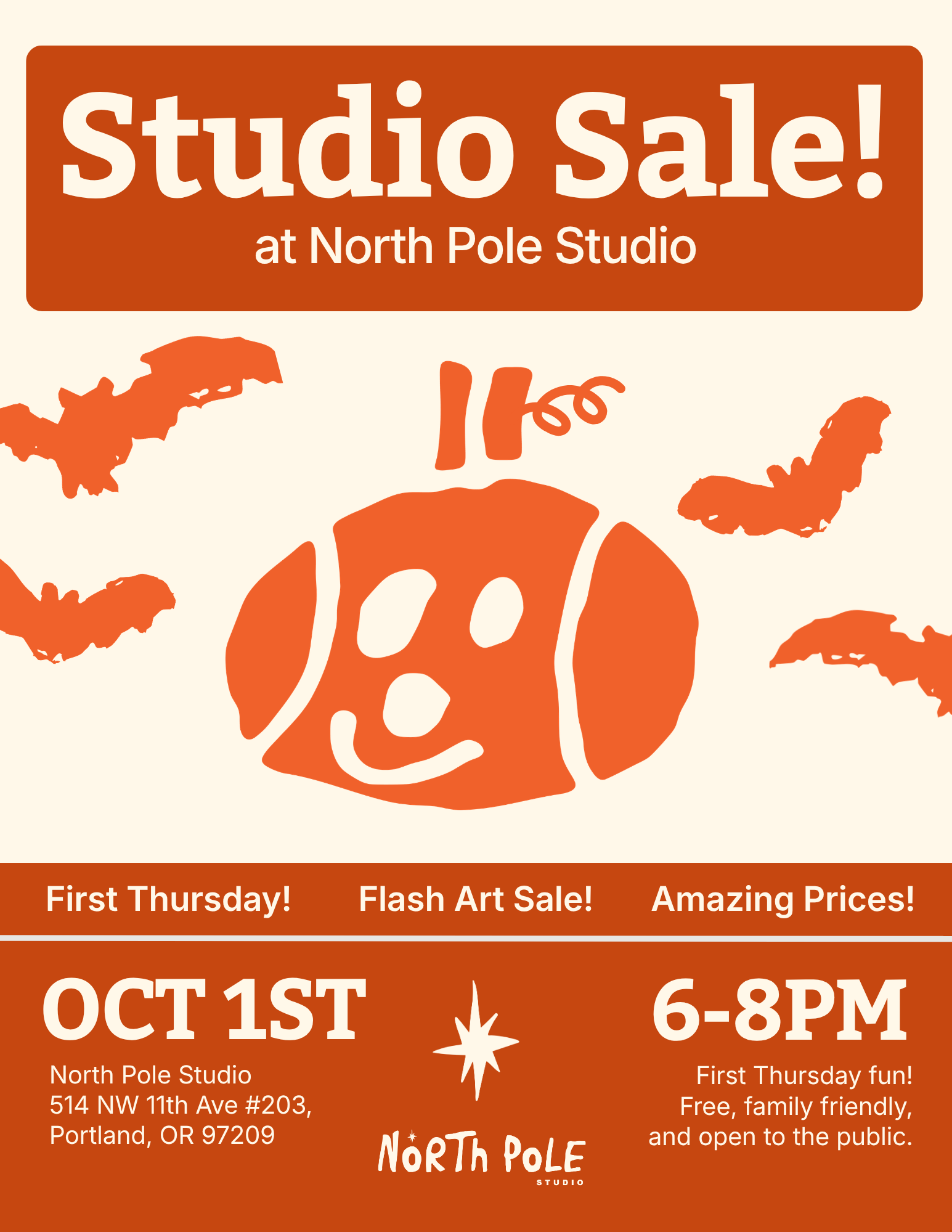 NPS Open Studio poster
