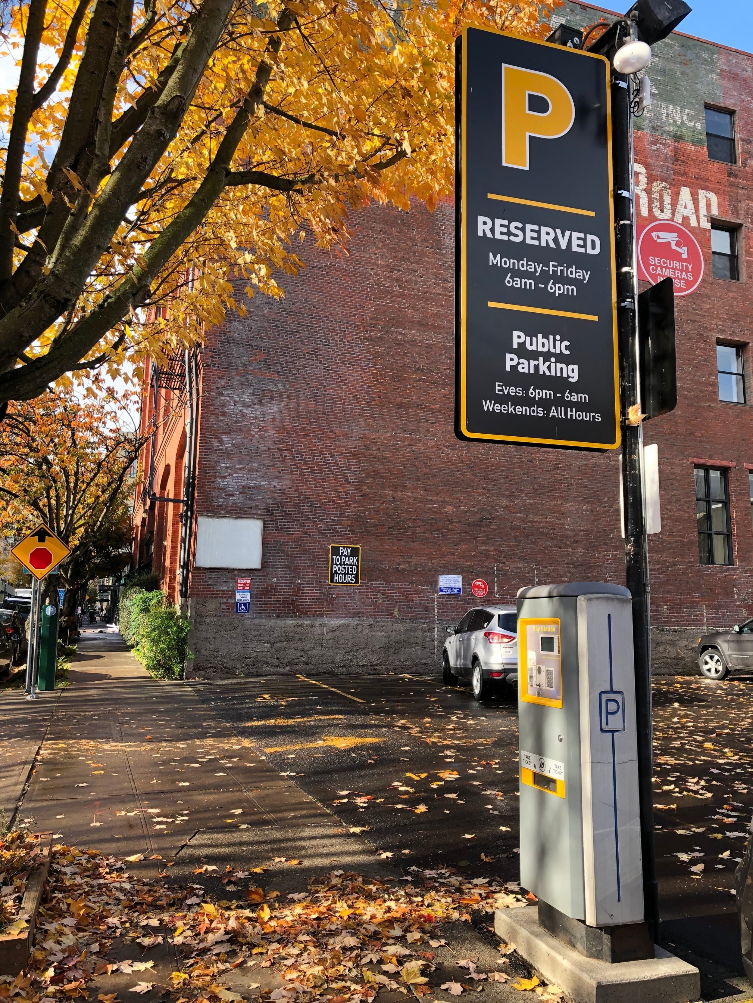 Plenty of Parking - 500 Parking Spaces in 6 Lots