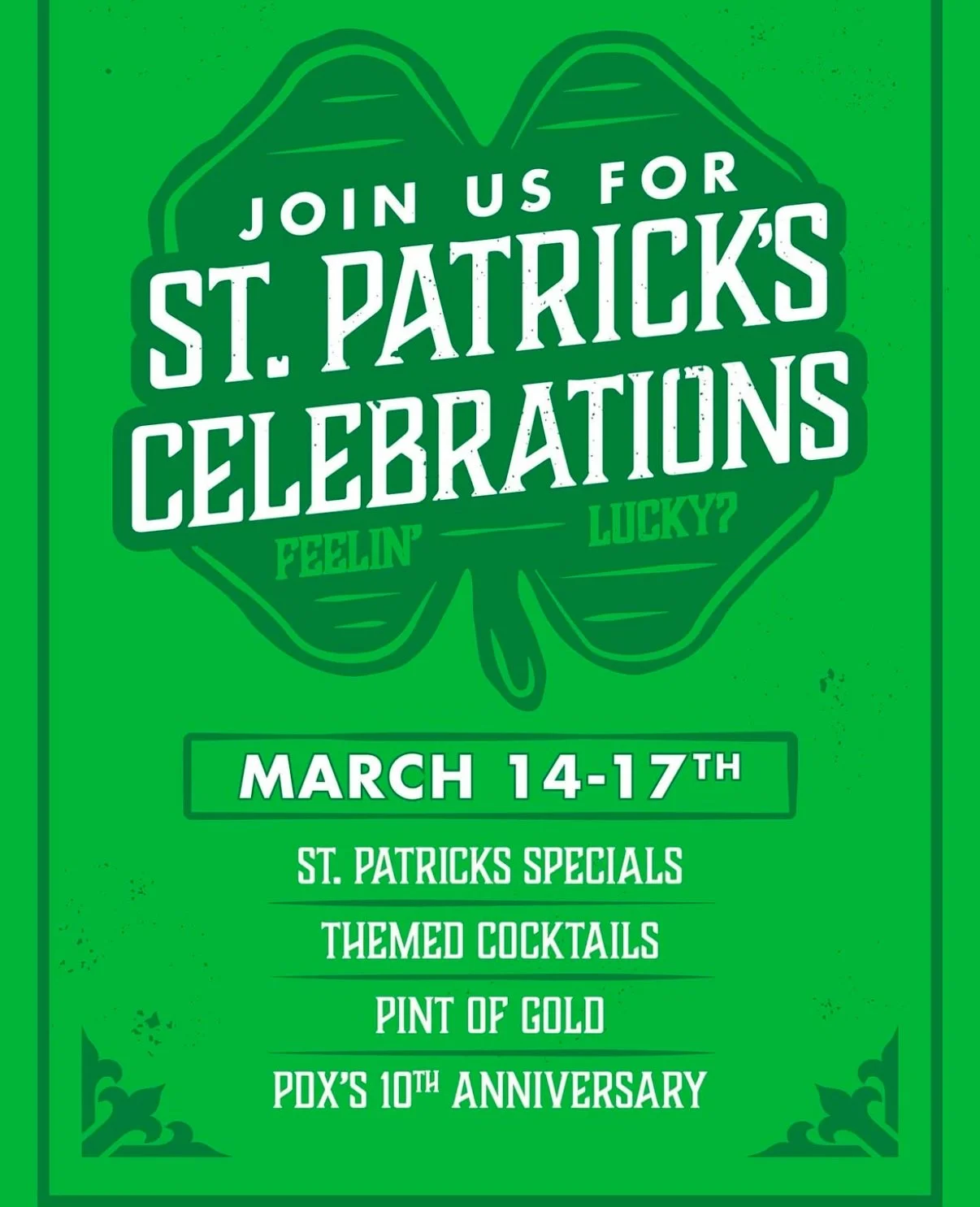 10 Barrel Brewing, St. Patrick's Day, Pearl District, Around the Pearl