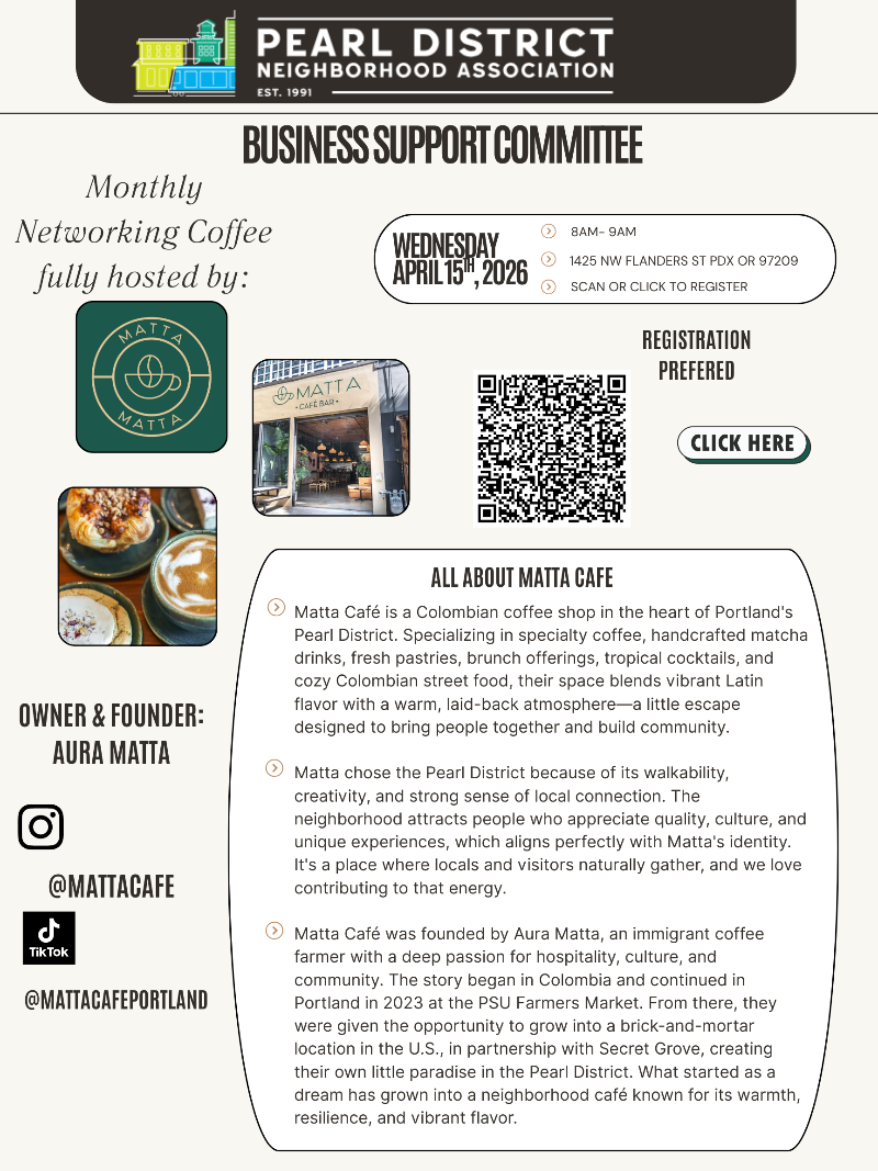 Monthly Networking Coffee | Hosted by Matta Café poster 
