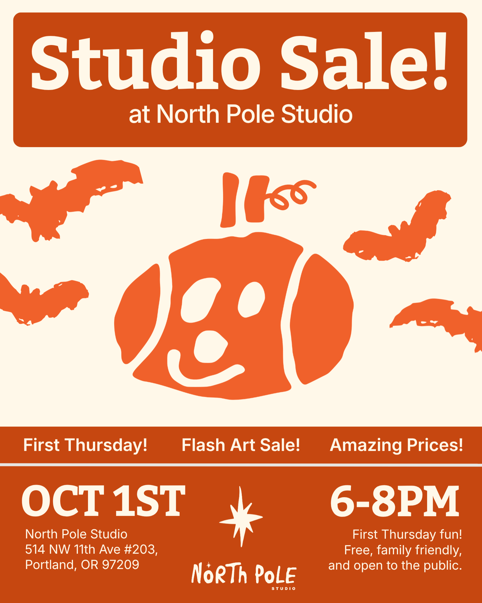 ATP North Pole October Studio Sale