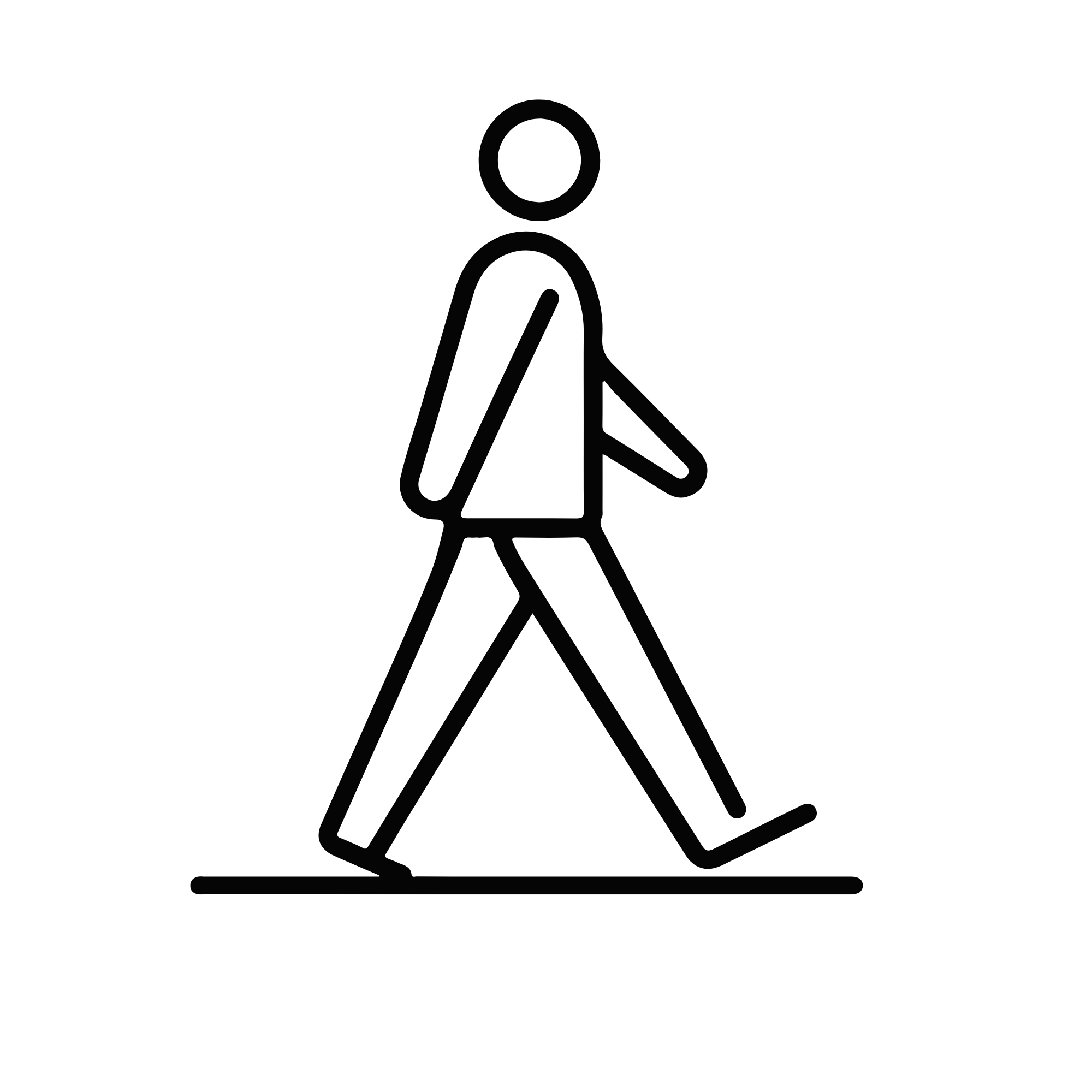 walk icon for 1100 Building