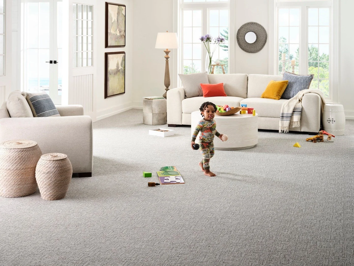 Creating safe spaces, one soft step at a time. Classic Elements - perfect for growing families. ❤️ Featured in the color 4741 Venus

#FamilyFriendly #KidsPlay #ToddlerLife #CozyHome #Comfort #HappyHome #MakingMemories #EngineeredFloors
