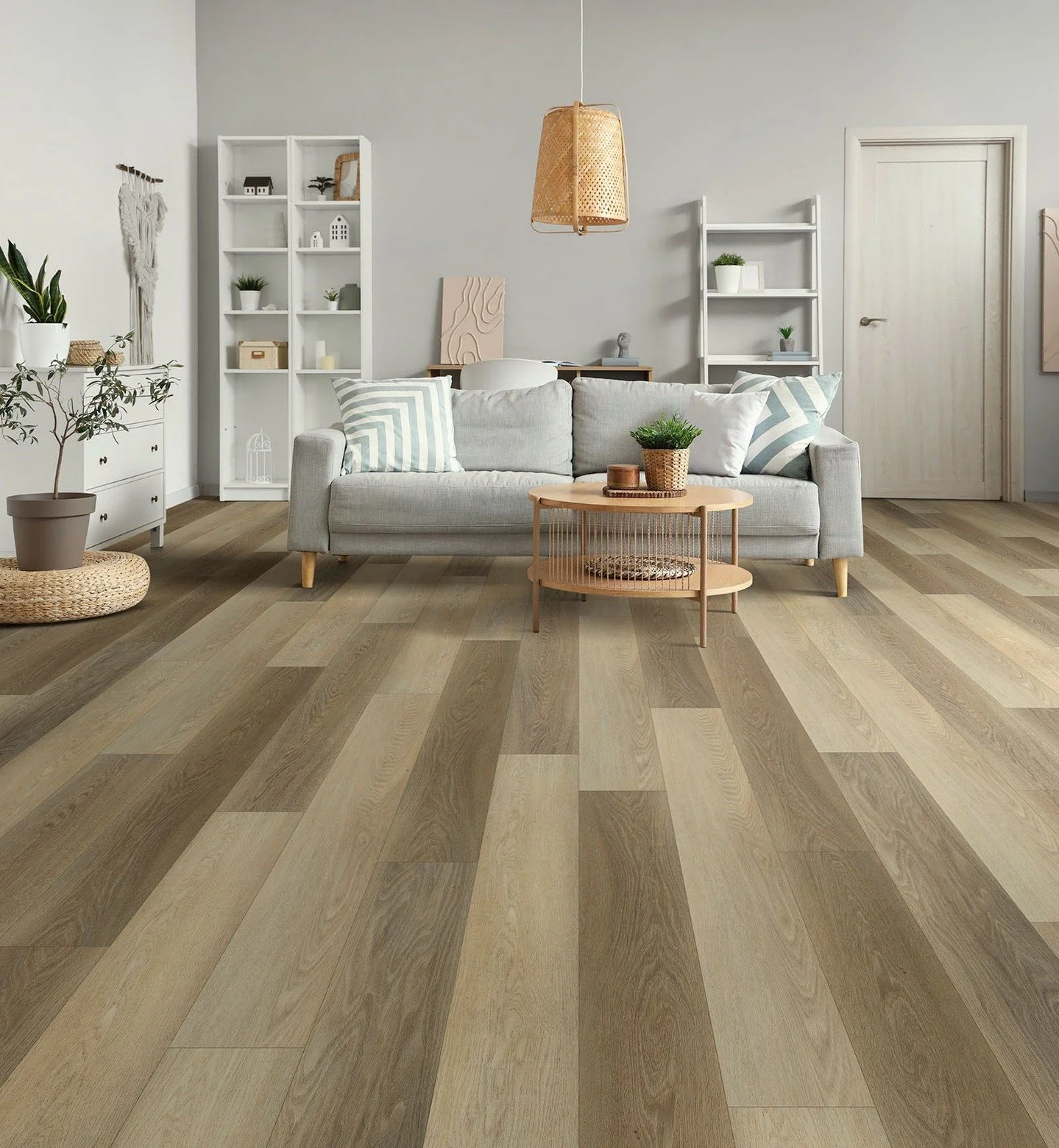 Create a serene sanctuary to come home to with Advantage hard surface. It's makes for a clean, modern foundation while still adding a touch of warmth and coziness. 🏡
Advantage 2012 Hamlet

#MinimalistHome #ApartmentLiving #HardSurfaceFlooring #CozyH
